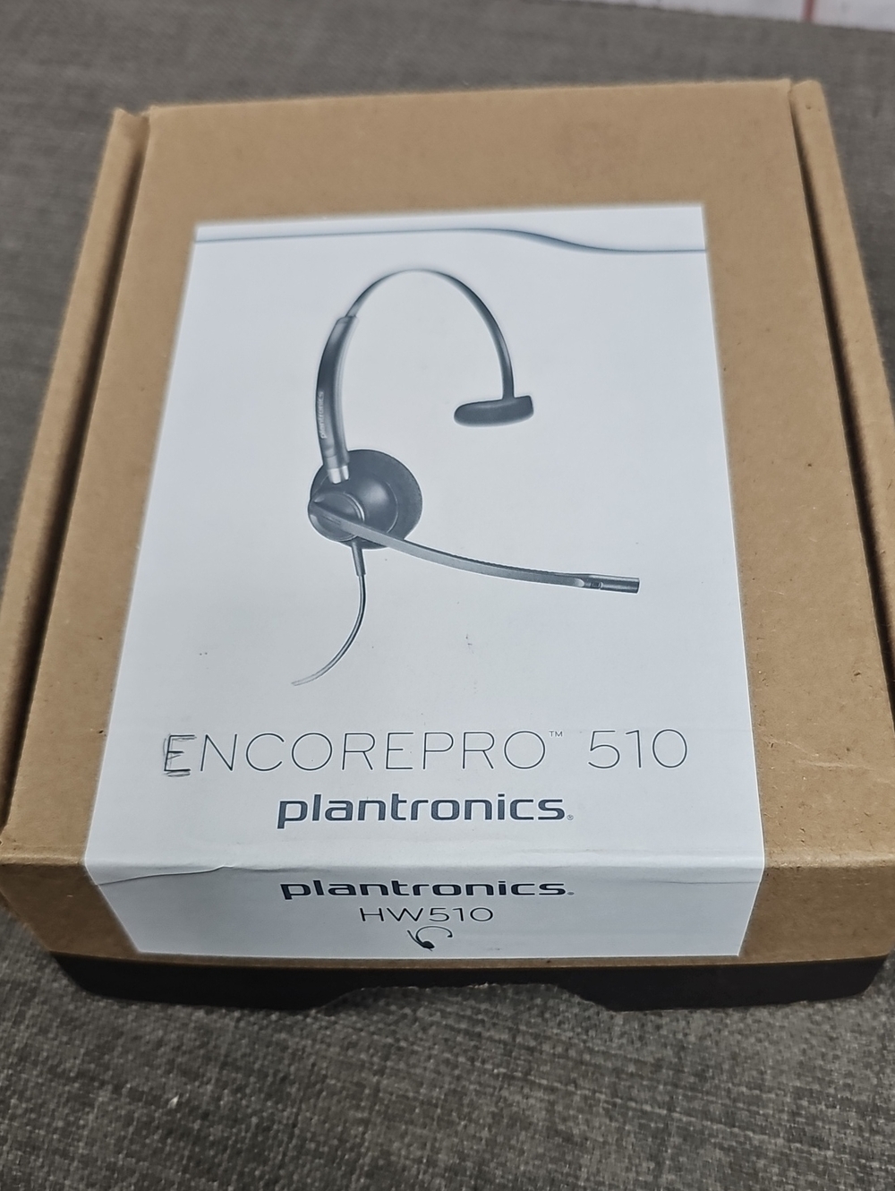 Plantronics EncorePro 510 On-Ear Headset - Black